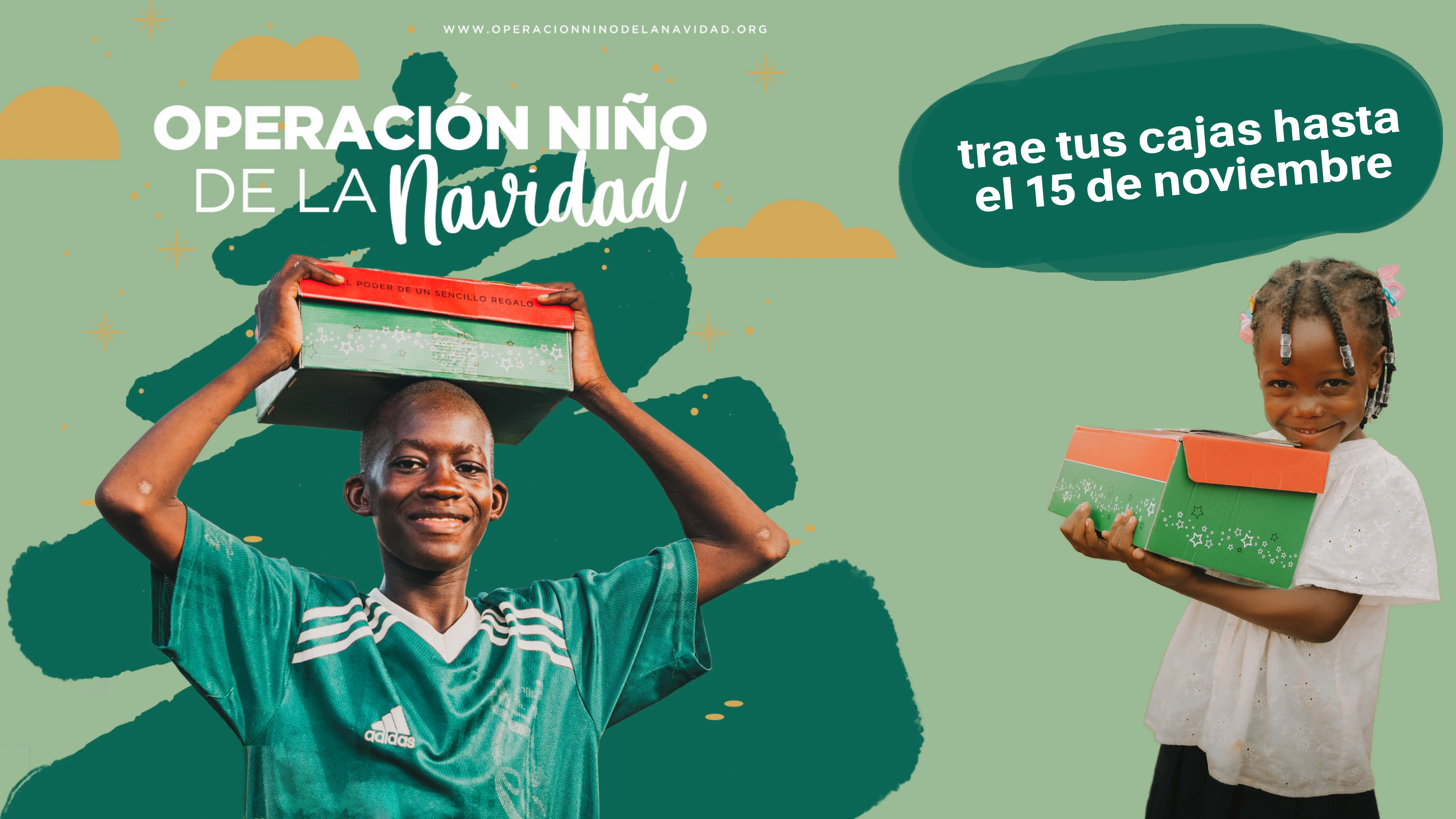 Operación niño de la Navidad